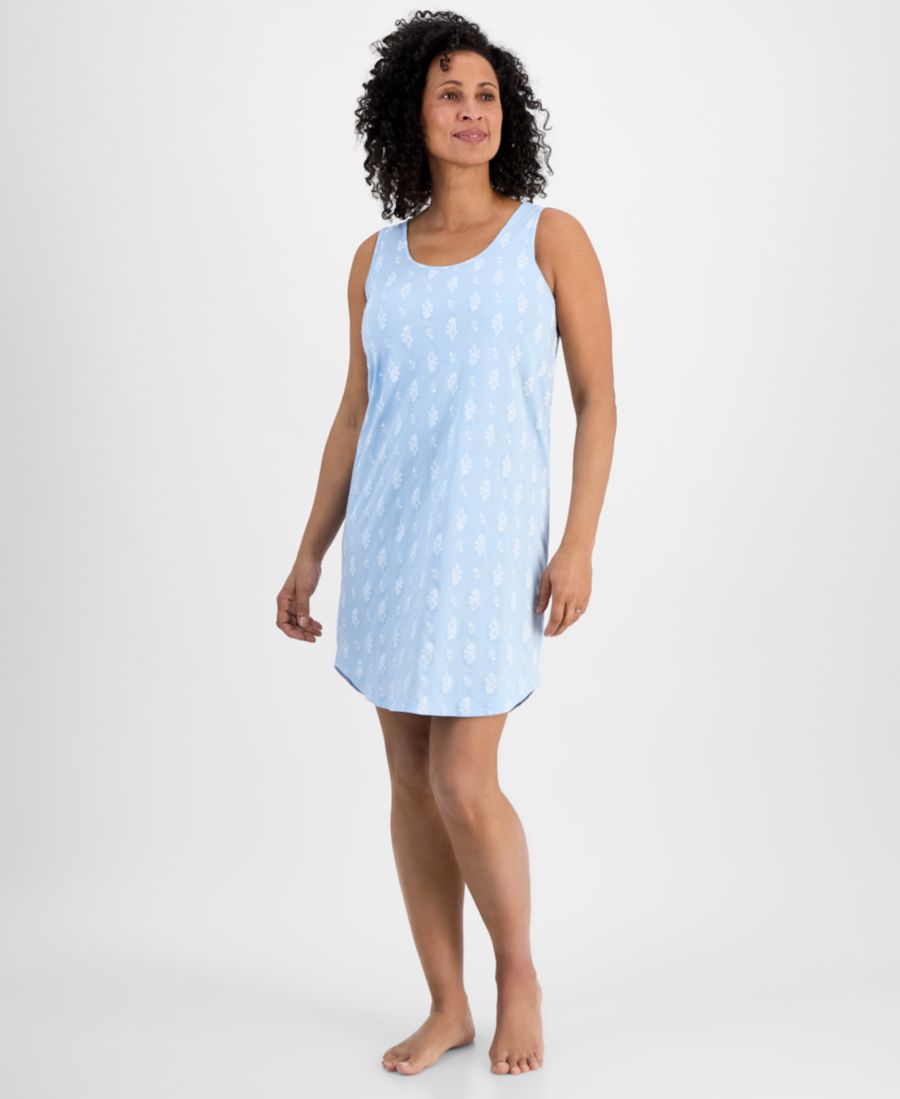 Женская ночная рубашка-майка из джерси с принтом Charter Club, Rosy Silo
Женская ночная рубашка-майка из джерси с принтом Charter Club, Rosy Silo