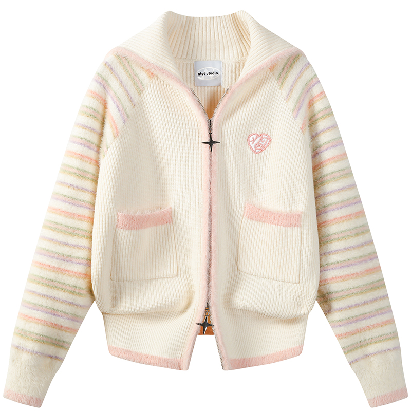 NTOT Knitwear Женский бело-розовый Umoumo
NTOT Knitwear Женский бело-розовый Umoumo