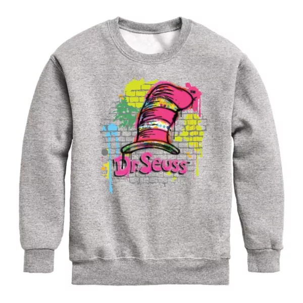 Флисовая толстовка с капюшоном и принтом кота Доктора Сьюза для мальчиков 8-20 лет Licensed Character, серый
Флисовая толстовка с капюшоном и принтом кота Доктора Сьюза для мальчиков 8-20 лет Licensed Character, серый