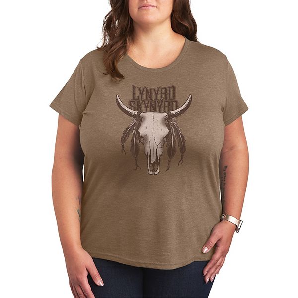 Футболка с принтом Lynyrd Skynyrd Longhorn Skull Distressed, plus size Licensed Character, Heather Mocha
Футболка с принтом Lynyrd Skynyrd Longhorn Skull Distressed, plus size Licensed Character, Heather Mocha