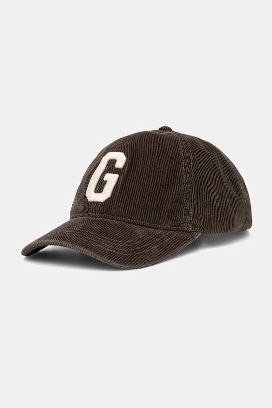 Кепка из вельвета с козырьком Gant, зеленый
Кепка из вельвета с козырьком Gant, зеленый