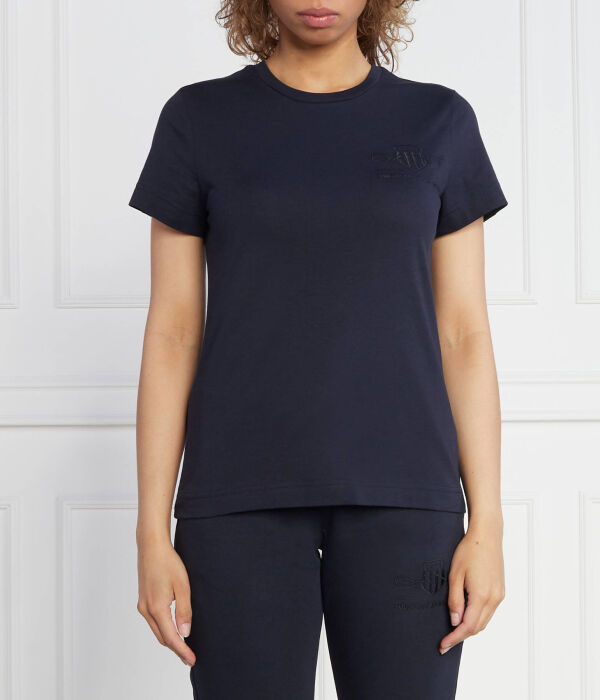 Футболка женская Gant однотонная, синий
Футболка женская Gant однотонная, синий