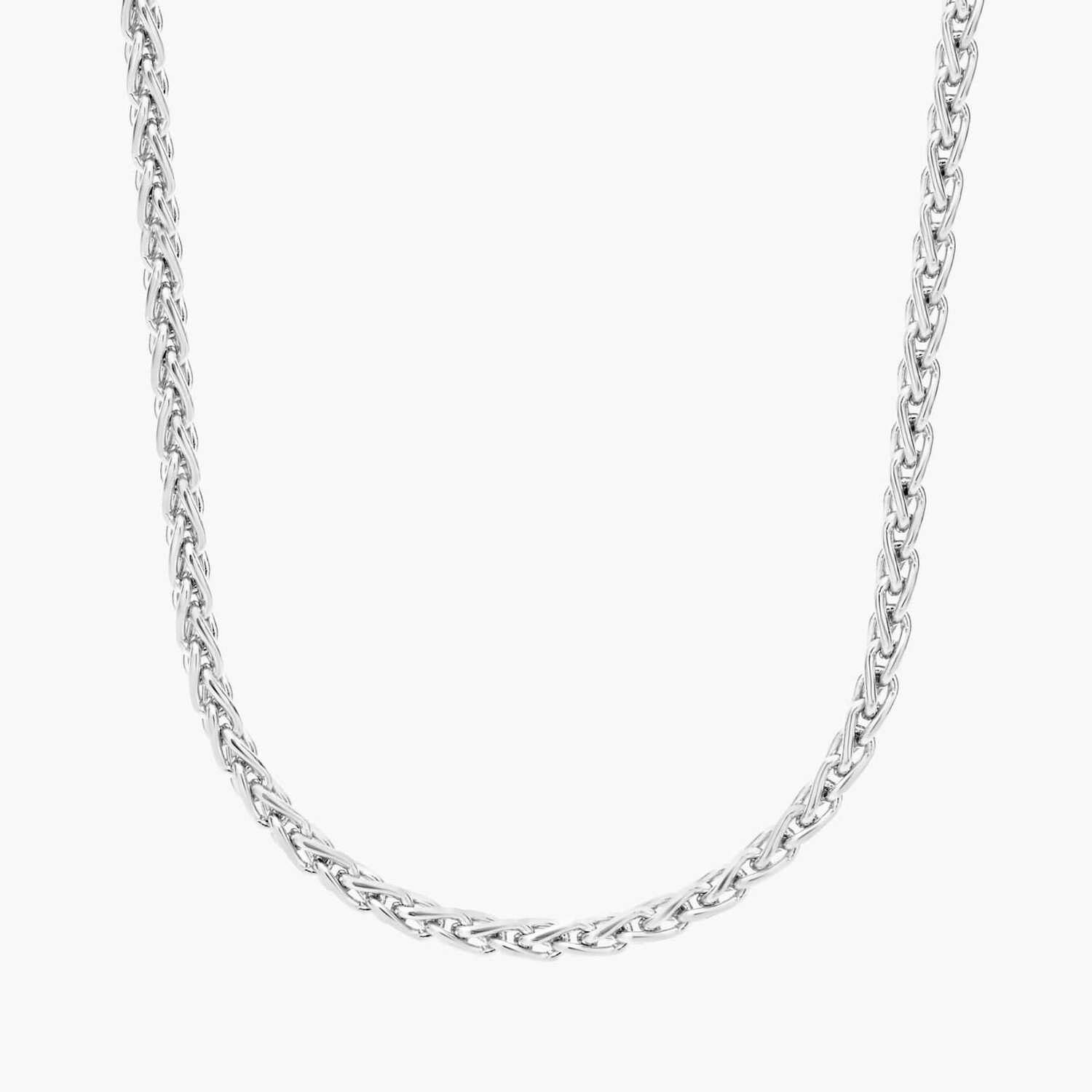 24-дюймовая цепочка из 14-каратного белого золота (1,2 мм) Blue Nile
24-дюймовая цепочка из 14-каратного белого золота (1,2 мм) Blue Nile