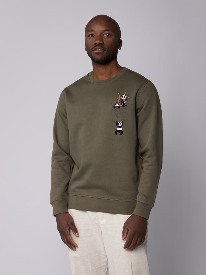 Толстовка wat Apparel Pocket Pandas, хаки
Толстовка wat Apparel Pocket Pandas, хаки