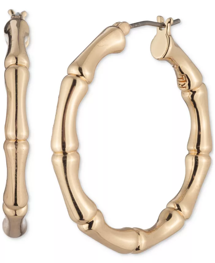 Золотистые серьги-кольца среднего размера, имитирующие бамбук, 1,1 дюйма Lauren Ralph Lauren, золотой
Золотистые серьги-кольца среднего размера, имитирующие бамбук, 1,1 дюйма Lauren Ralph Lauren, золотой