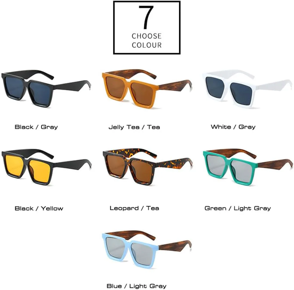 Женские солнцезащитные очки конфетных цветов, модные солнцезащитные очки UV400 для мужчин, трендовые сине-зеленые солнцезащитные очки HVTVTLA, Black Yellow
Женские солнцезащитные очки конфетных цветов, модные солнцезащитные очки UV400 для мужчин, трендовые сине-зеленые солнцезащитные очки HVTVTLA, Black Yellow