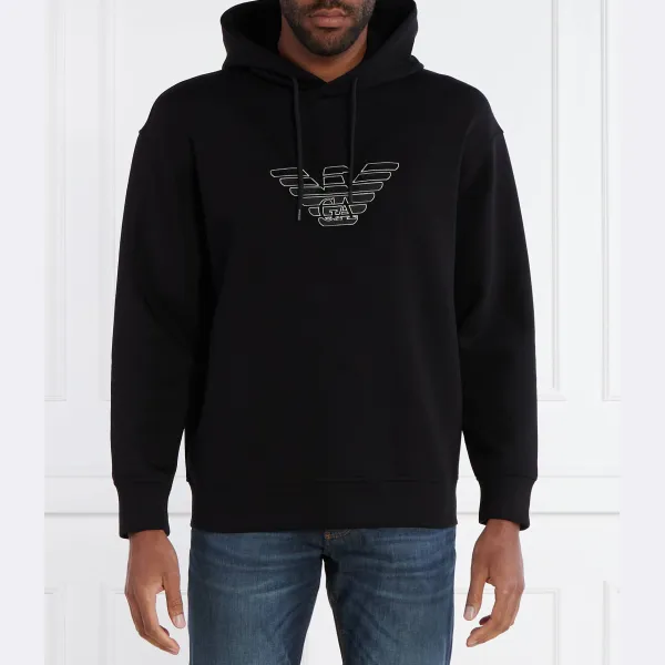 Толстовка обычного кроя Emporio Armani, черный
Толстовка обычного кроя Emporio Armani, черный