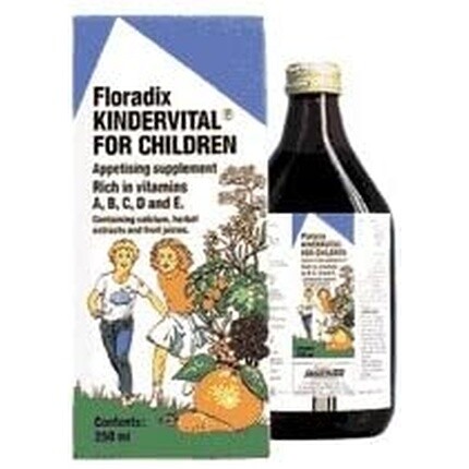 Kindervital Формула для детей 250мл, Floradix
Kindervital Формула для детей 250мл, Floradix