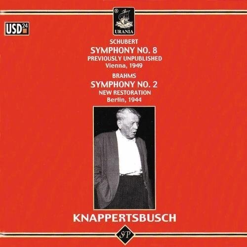 CD диск Schubert / Brahms / Knappertsbusch: Sym 8 - Sym 2
CD диск Schubert / Brahms / Knappertsbusch: Sym 8 - Sym 2