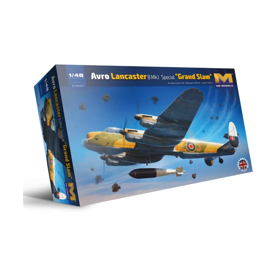 Avro Lancaster B Mk.I Special "Большой шлем", WWII Military Aircraft Models (1:48)
Avro Lancaster B Mk.I Special "Большой шлем", WWII Military Aircraft Models (1:48)