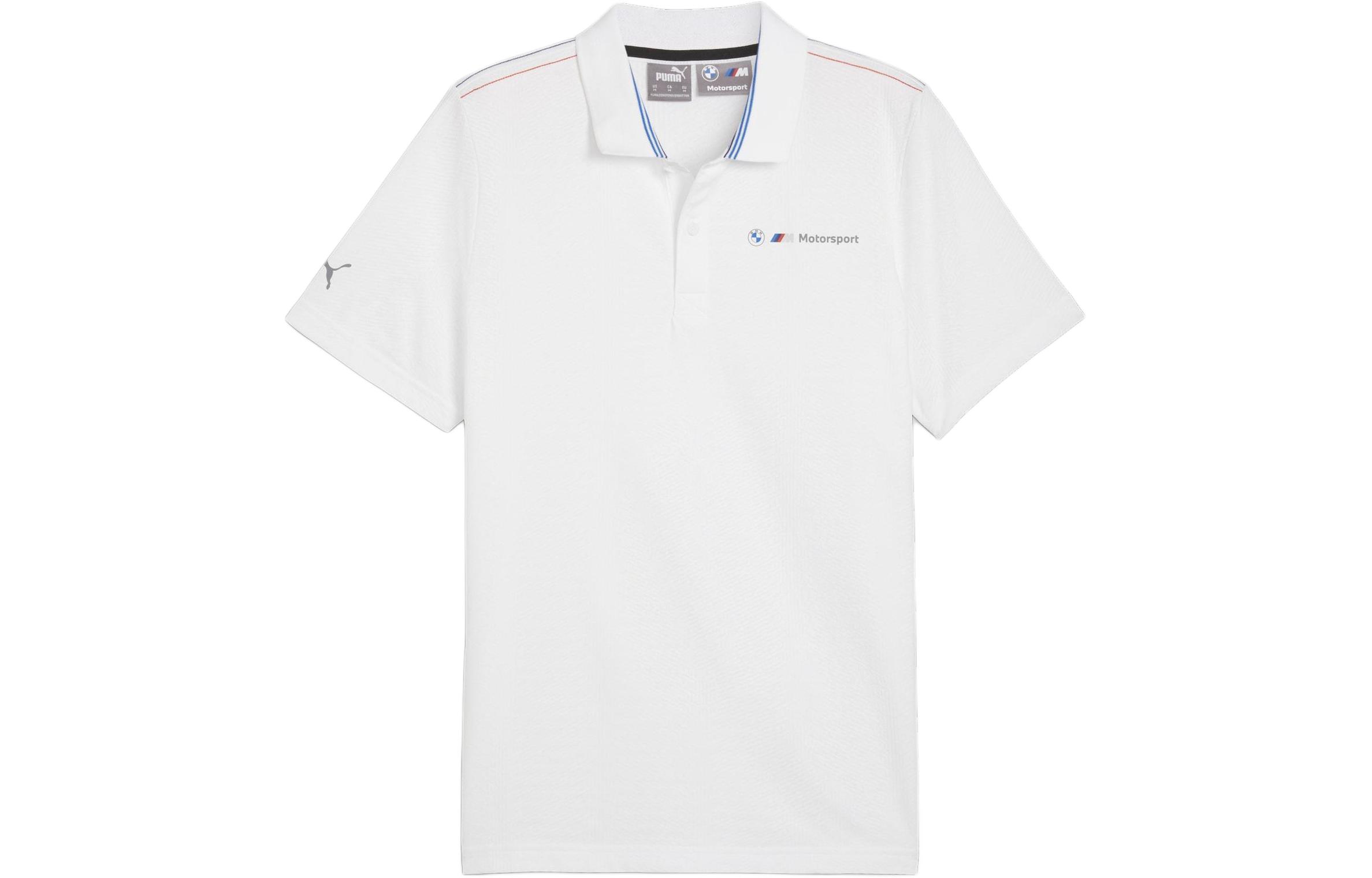 Футболка поло BMW M Motorsport мужская белая PUMA
Футболка поло BMW M Motorsport мужская белая PUMA