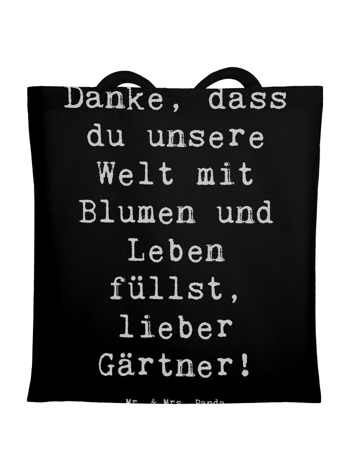 Сумка для переноски Mr & Mrs Panda Gärtner Dankeschön, черный
Сумка для переноски Mr & Mrs Panda Gärtner Dankeschön, черный
