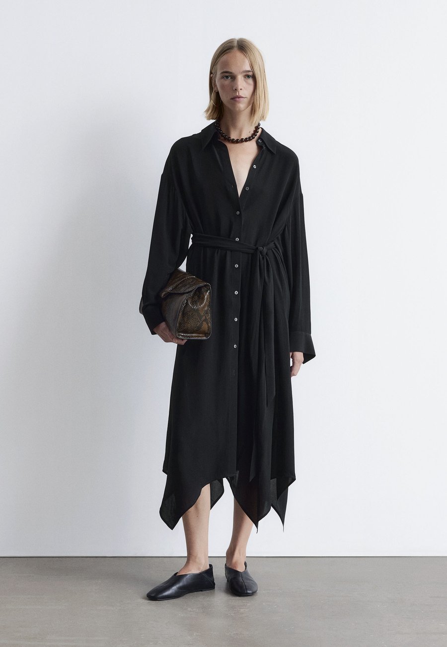 Платье & other stories Shirt dress, Black
Платье & other stories Shirt dress, Black
