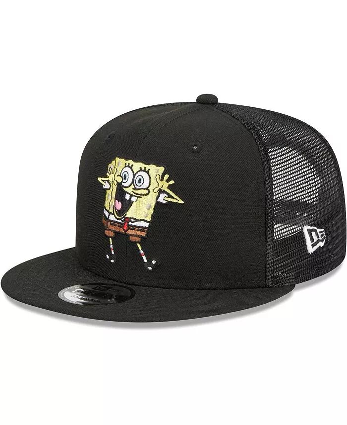 Мужская черная бейсболка SpongeBob SquarePants Trucker 9FIFTY Snapback New Era
Мужская черная бейсболка SpongeBob SquarePants Trucker 9FIFTY Snapback New Era