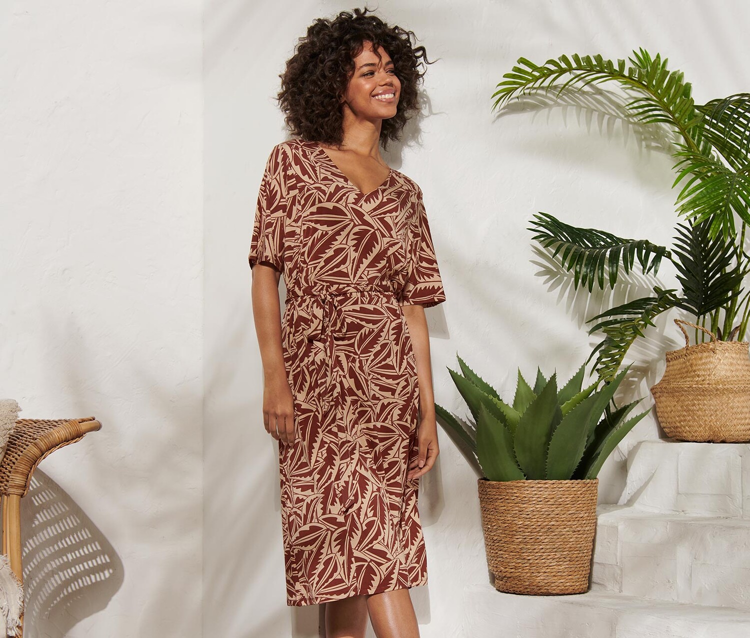 Платье из джерси с принтом Tchibo
Платье из джерси с принтом Tchibo