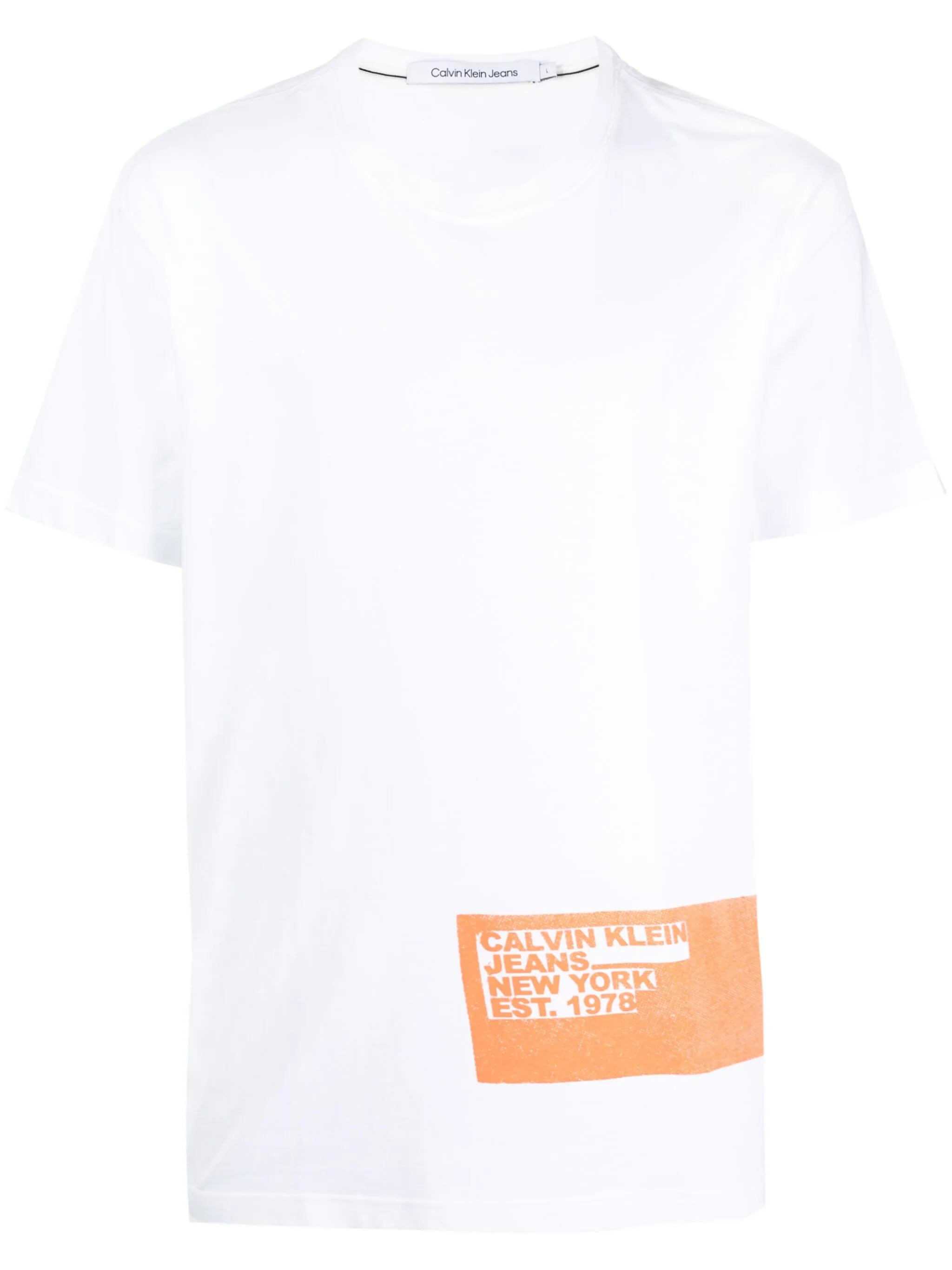 Футболка Stencil Blocking с логотипом Calvin Klein, белый
Футболка Stencil Blocking с логотипом Calvin Klein, белый