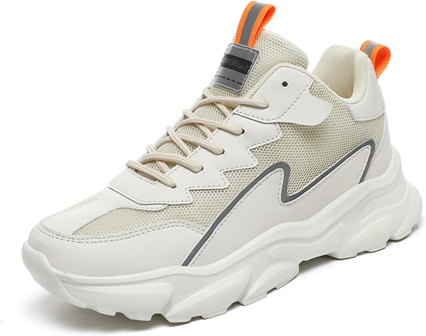 Мужские повседневные спортивные туфли с массивной подошвой, высокие модные кроссовки для тенниса, бега и ходьбы Spwagym, бежевый
Мужские повседневные спортивные туфли с массивной подошвой, высокие модные кроссовки для тенниса, бега и ходьбы Spwagym, бежевый