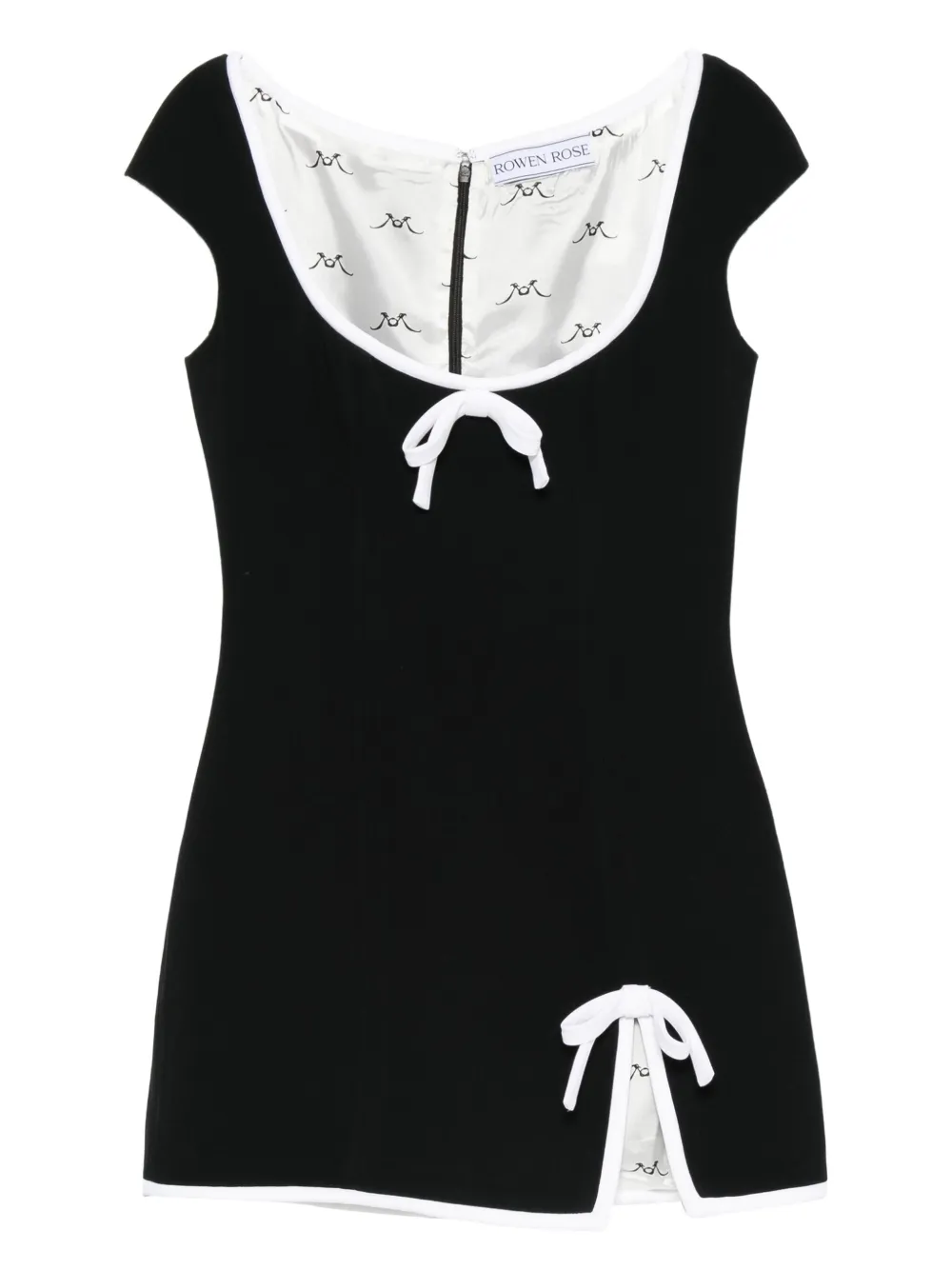 Платье мини с бантом Rowen Rose, черный
Платье мини с бантом Rowen Rose, черный