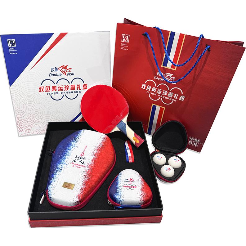 Сувенир для настольного тенниса DOUBLEFISH Unisex DOUBLE FISH, olympic gift box set
Сувенир для настольного тенниса DOUBLEFISH Unisex DOUBLE FISH, olympic gift box set
