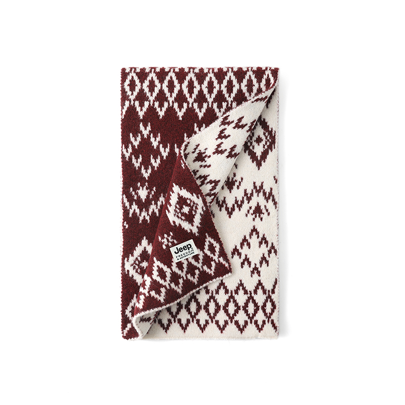 Вязаный шарф Unisex Jeep, burgundy
Вязаный шарф Unisex Jeep, burgundy
