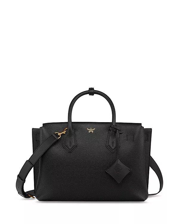 Средняя кожаная сумка-тоут Milla Mcm, черный
Средняя кожаная сумка-тоут Milla Mcm, черный