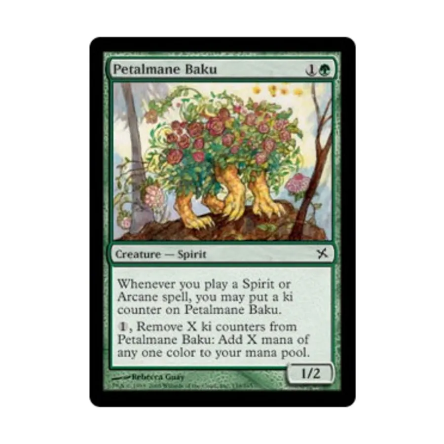 CCG Петалмане Баку (К), MTG - Betrayers of Kamigawa
CCG Петалмане Баку (К), MTG - Betrayers of Kamigawa