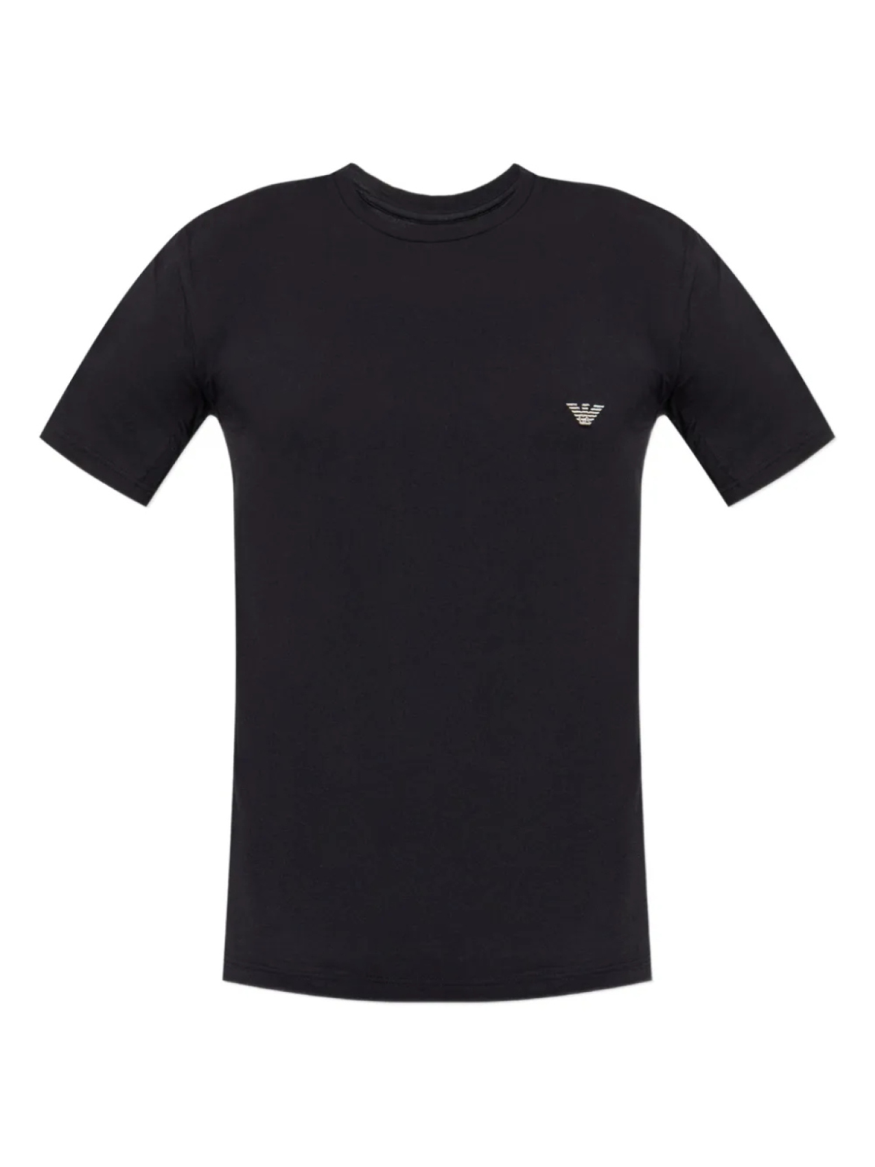 Футболка с вышитым логотипом Emporio Armani, черный
Футболка с вышитым логотипом Emporio Armani, черный