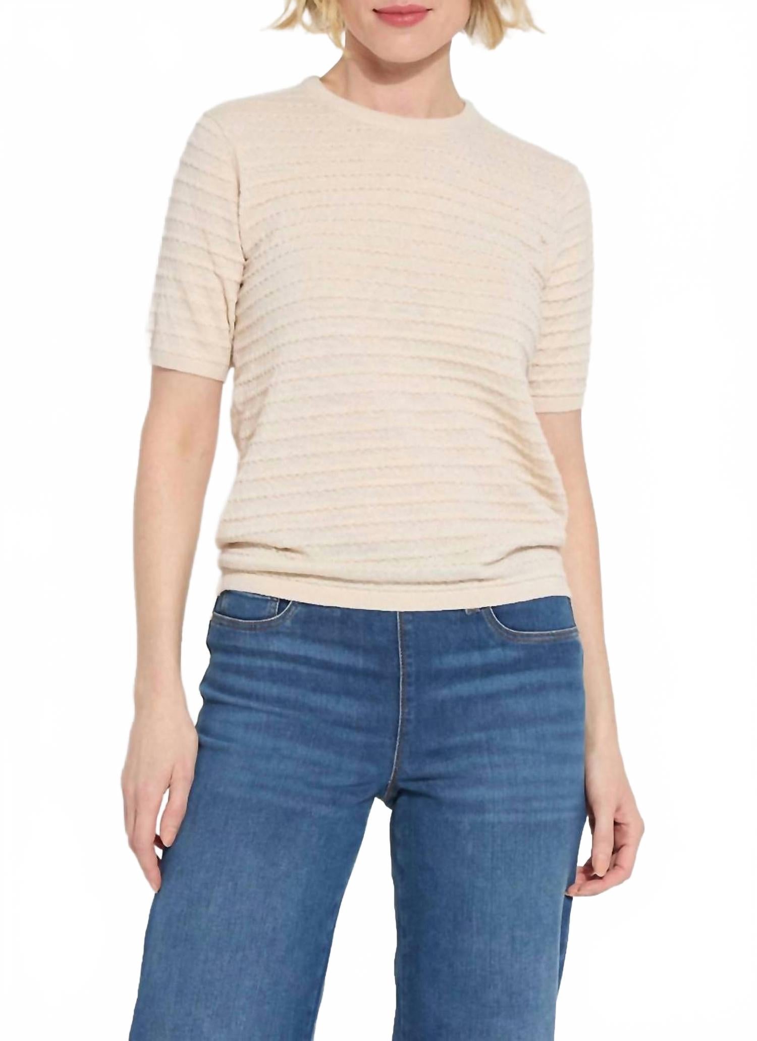 Свитер Liberty Smocked в цвете Panna Cotta Lysse, Panna Cotta
Свитер Liberty Smocked в цвете Panna Cotta Lysse, Panna Cotta