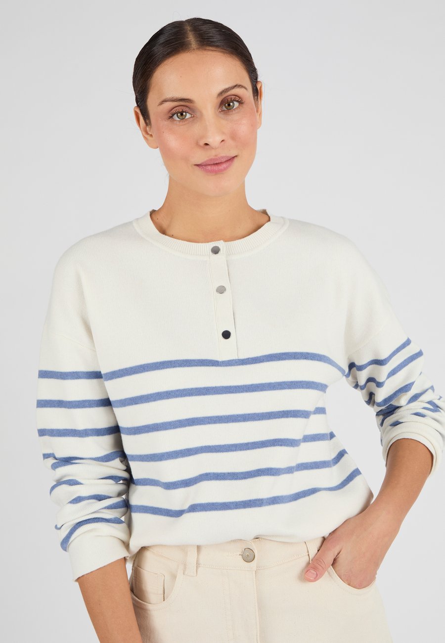 Джемпер Damart MARINIÈRE ESPRIT , Striped Ecru/White
Джемпер Damart MARINIÈRE ESPRIT , Striped Ecru/White