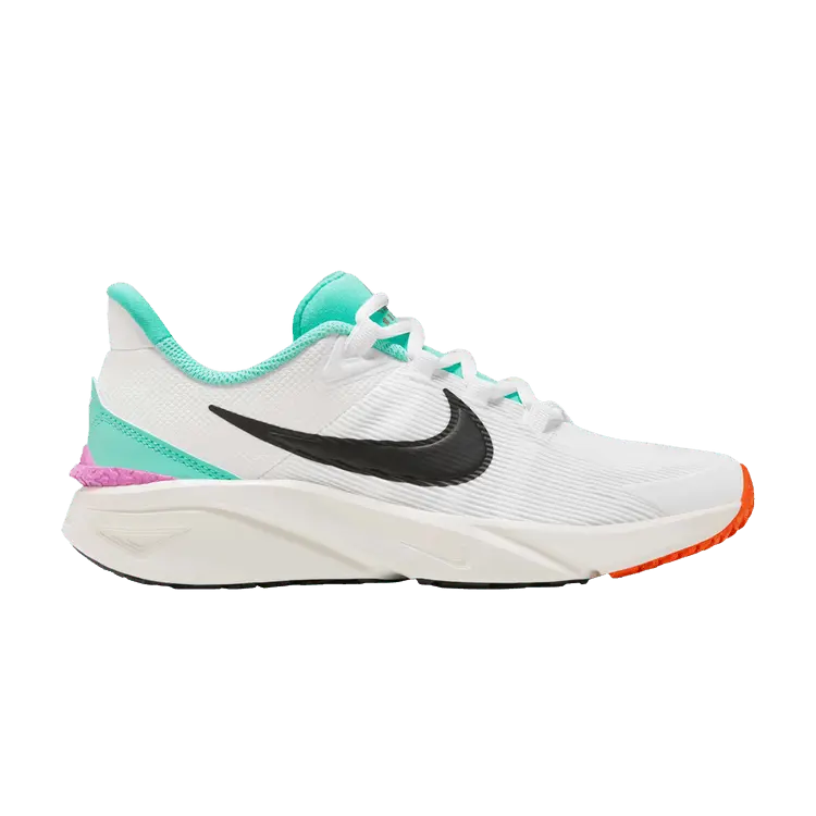Кроссовки Nike Star Runner 4 GS 'White Teal Total Orange', белый
Кроссовки Nike Star Runner 4 GS 'White Teal Total Orange', белый