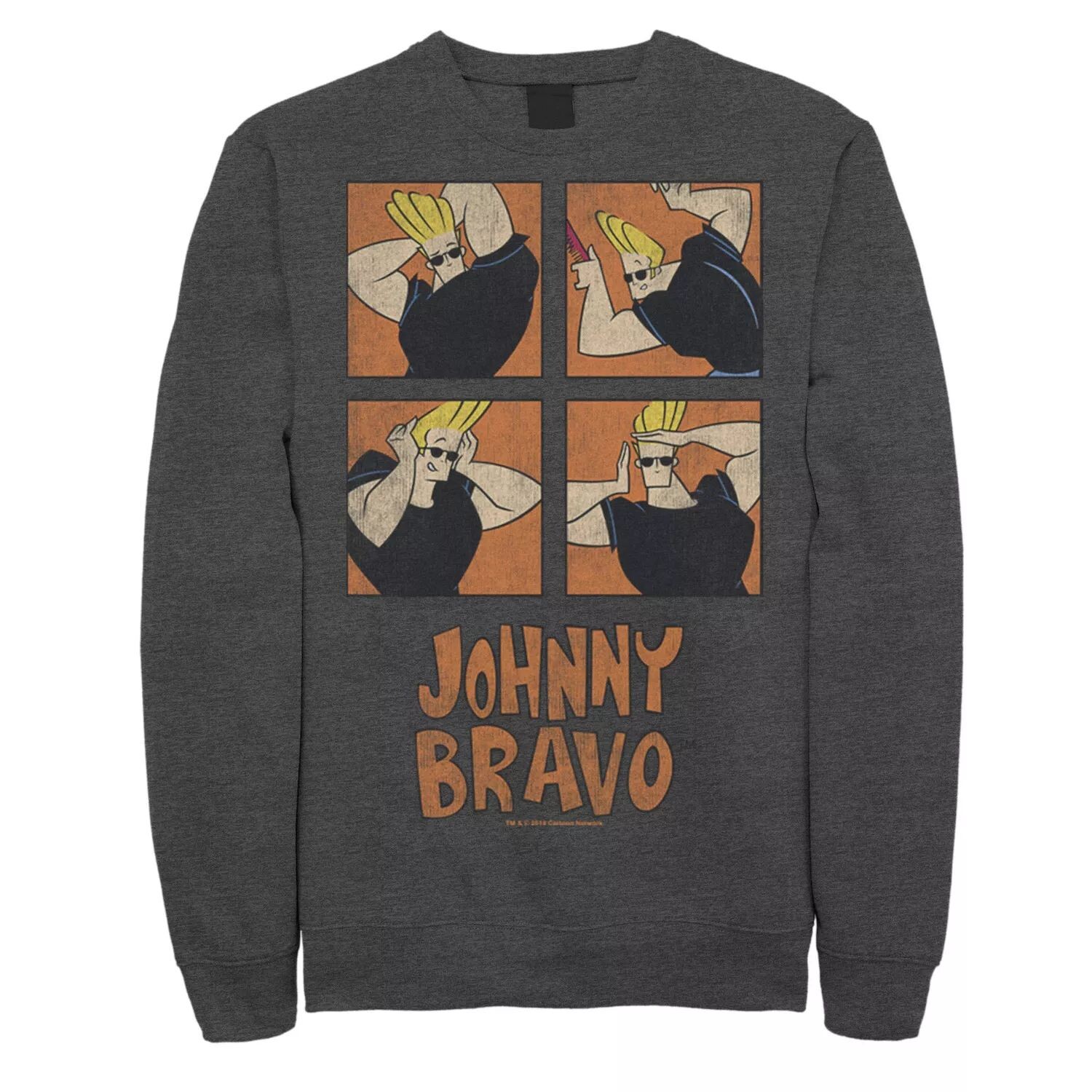 Мужской свитшот с прической Cartoon Network Johnny Bravo Box Up Licensed Character
Мужской свитшот с прической Cartoon Network Johnny Bravo Box Up Licensed Character
