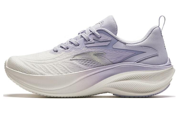 Кроссовки женские с низким верхом цвета слоновой кости/светло-фиолетовый Anta