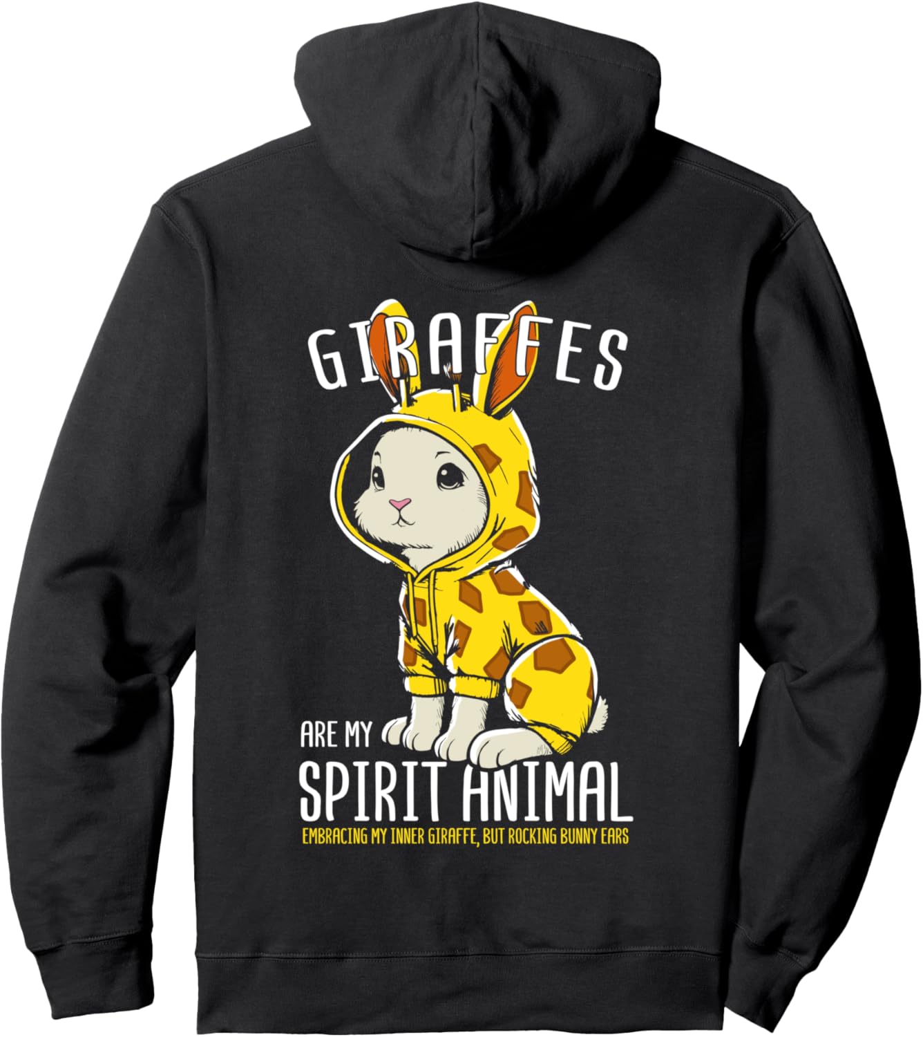 Толстовка с изображением жирафа и кролика Exotic Hare Giraffe Bunnies Rabbit, черный
Толстовка с изображением жирафа и кролика Exotic Hare Giraffe Bunnies Rabbit, черный