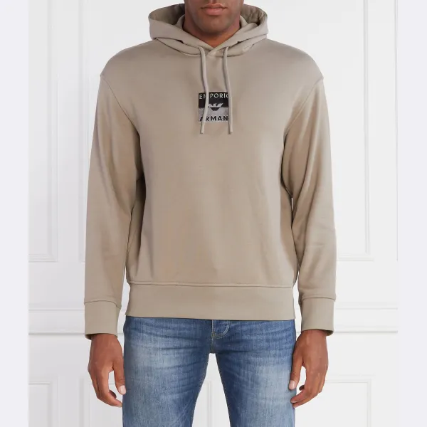 Толстовка обычного кроя Emporio Armani, бежевый
Толстовка обычного кроя Emporio Armani, бежевый