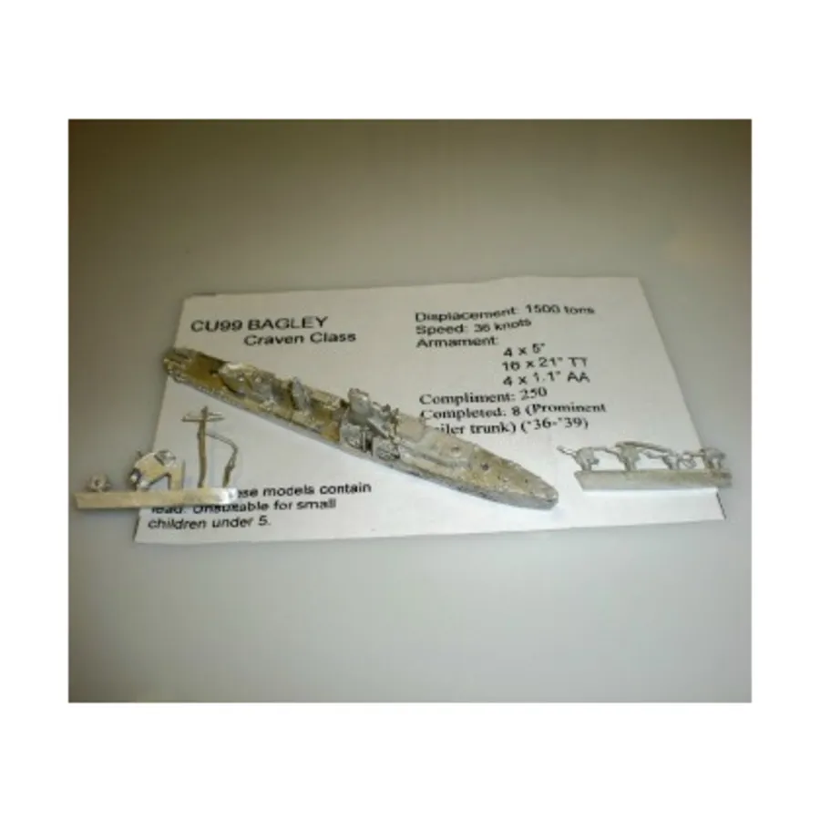 Бэгли, Figurehead Ships - WWII Coastal Forces - United States (1:1250) (Noble Miniatures)
Бэгли, Figurehead Ships - WWII Coastal Forces - United States (1:1250) (Noble Miniatures)