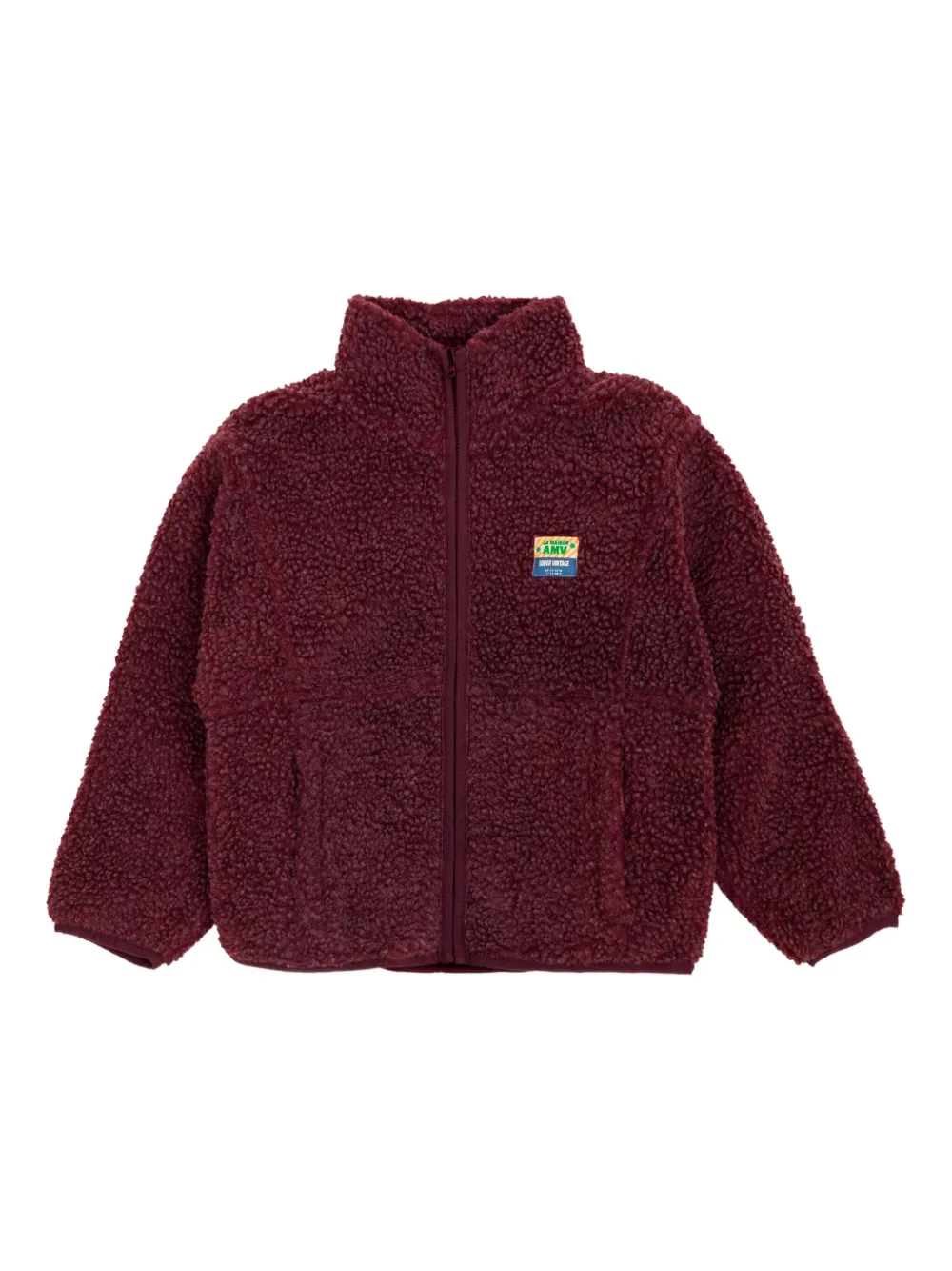 Флисовая куртка с застежкой-молнией American Vintage Kids, красный
Флисовая куртка с застежкой-молнией American Vintage Kids, красный