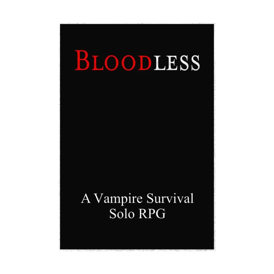 Bloodless, Role Playing Games (Owl Point Press), мягкая обложка
Bloodless, Role Playing Games (Owl Point Press), мягкая обложка