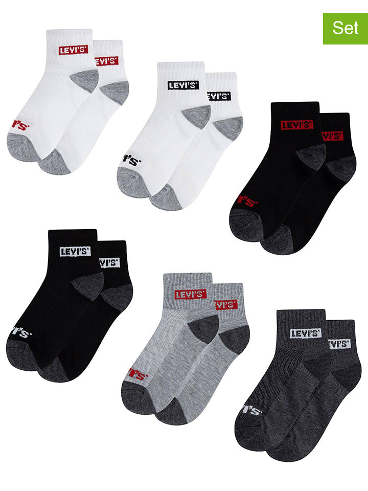 Носки Levi's Kids, белый/черный/серый
Носки Levi's Kids, белый/черный/серый