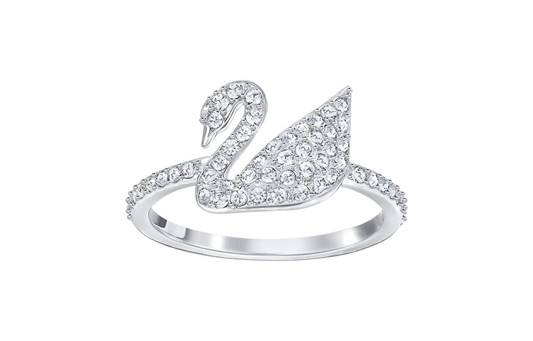 Swarovski Кольцо с позолотой родием ICONIC SWAN для женщин
Swarovski Кольцо с позолотой родием ICONIC SWAN для женщин