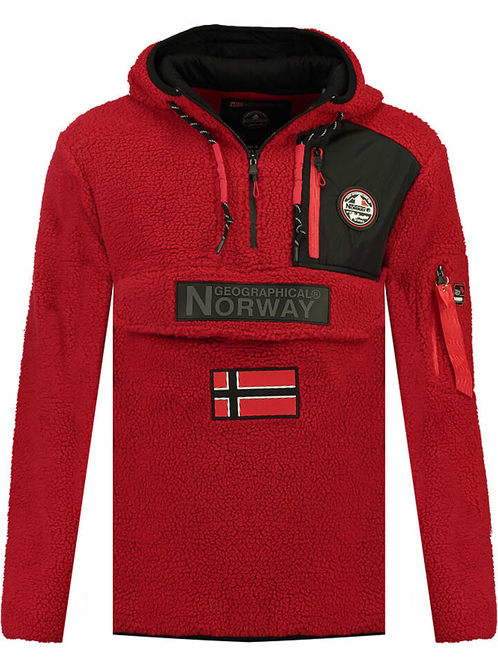 Флисовый пуловер Geographical Norway Fleece Terifique, красный
Флисовый пуловер Geographical Norway Fleece Terifique, красный