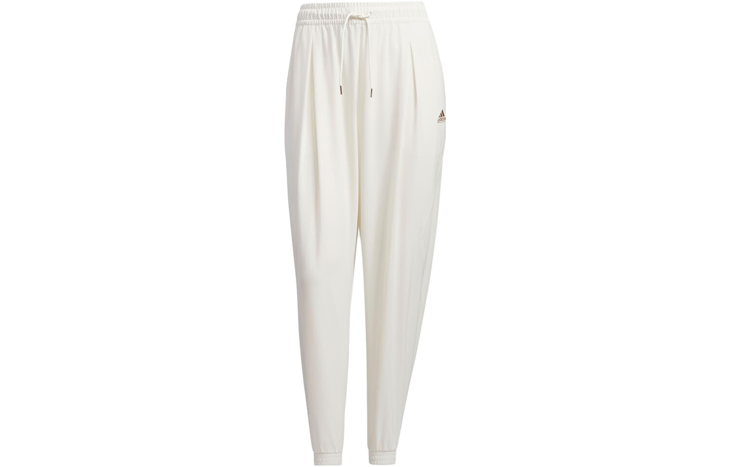 Повседневные брюки женские меловые белые Adidas 
Повседневные брюки женские меловые белые Adidas