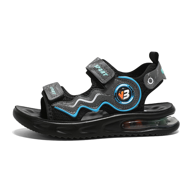 Сандалии детские, противоскользящие, износостойкие Izumi Chiryū, синий 
Сандалии детские, противоскользящие, износостойкие Izumi Chiryū, синий