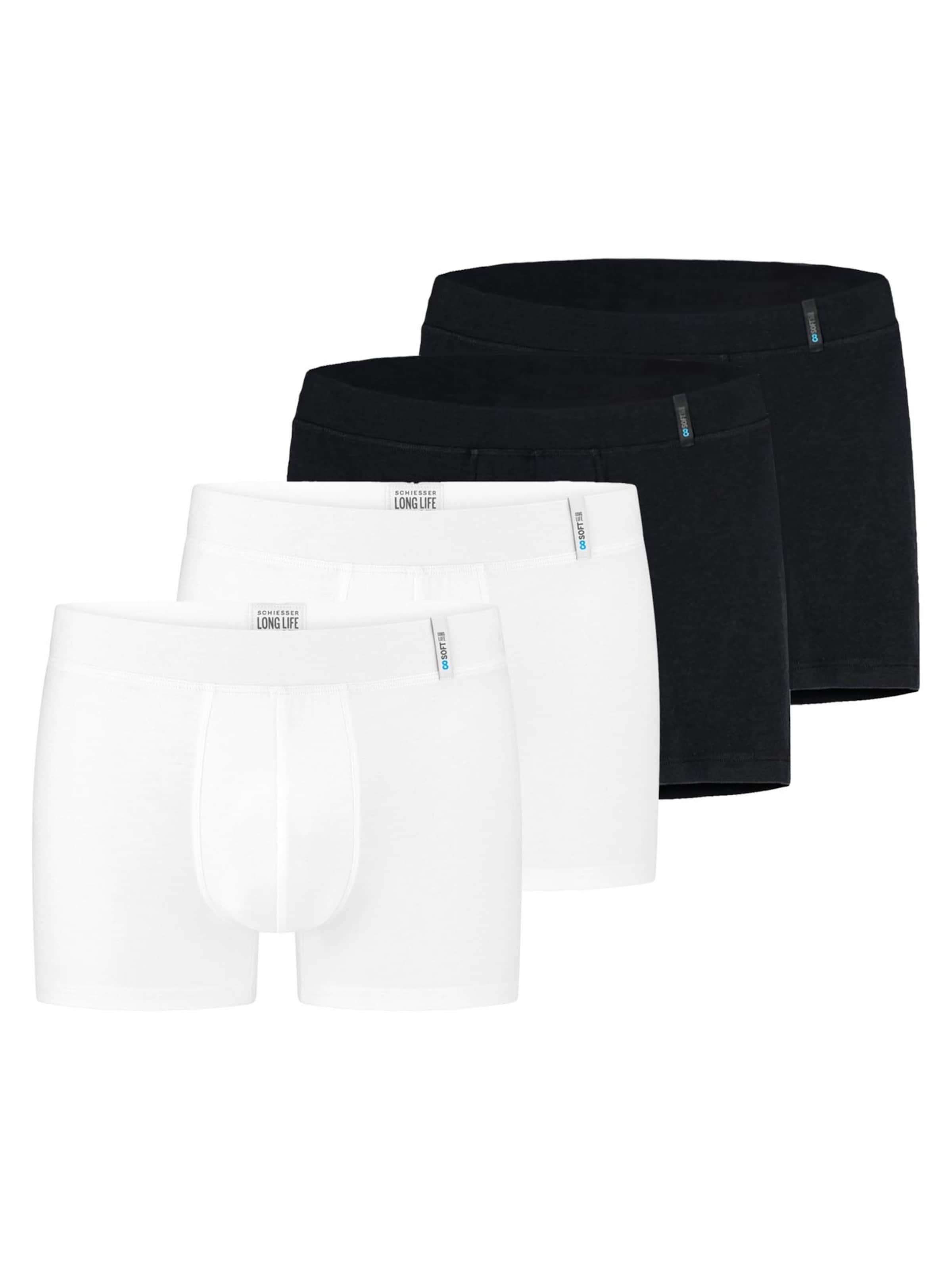 SCHIESSER Боксеры 'Long Life Soft' в черном цвете
SCHIESSER Боксеры 'Long Life Soft' в черном цвете