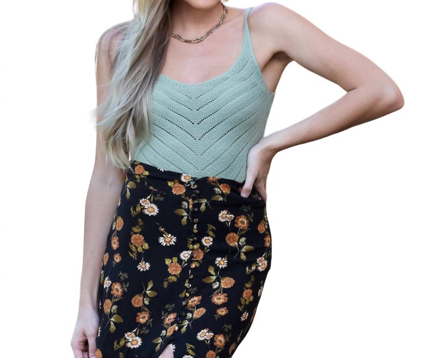 Укороченный свитер Polly Knit цвета шалфея Be Cool, Sage
Укороченный свитер Polly Knit цвета шалфея Be Cool, Sage