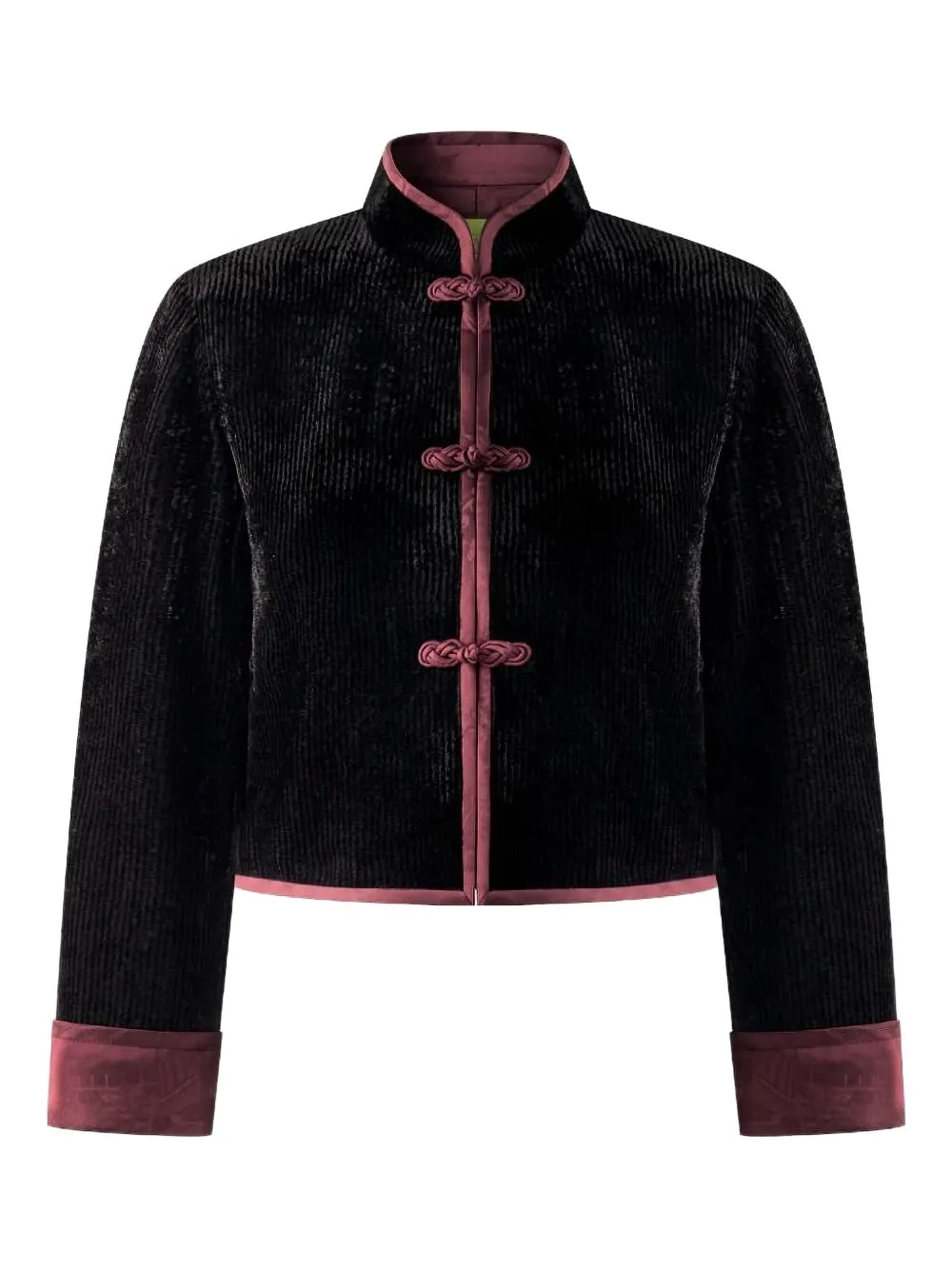 Бархатный жакет на пуговицах Shanghai Tang, черный
Бархатный жакет на пуговицах Shanghai Tang, черный