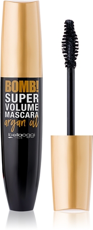 Тушь для максимального объема ресниц bellaoggi BOMB! Volume Mascara, Black 16 ml 
Тушь для максимального объема ресниц bellaoggi BOMB! Volume Mascara, Black 16 ml