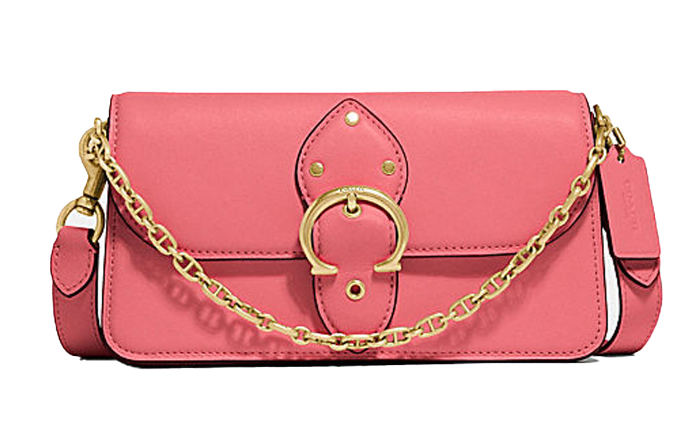 COACH Кожаный чехол для мундштука через плечо малого размера женский макарун розовый
COACH Кожаный чехол для мундштука через плечо малого размера женский макарун розовый