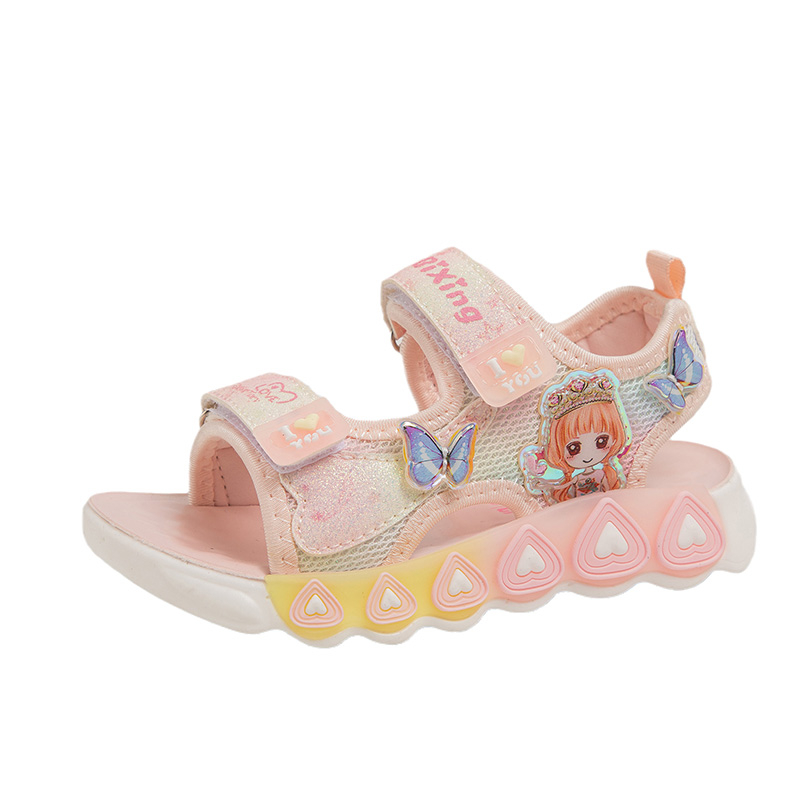 Детские сандалии с противоскользящей подошвой, износостойкие, упругие, легкие, амортизирующие ADOONGA, розовый
Детские сандалии с противоскользящей подошвой, износостойкие, упругие, легкие, амортизирующие ADOONGA, розовый