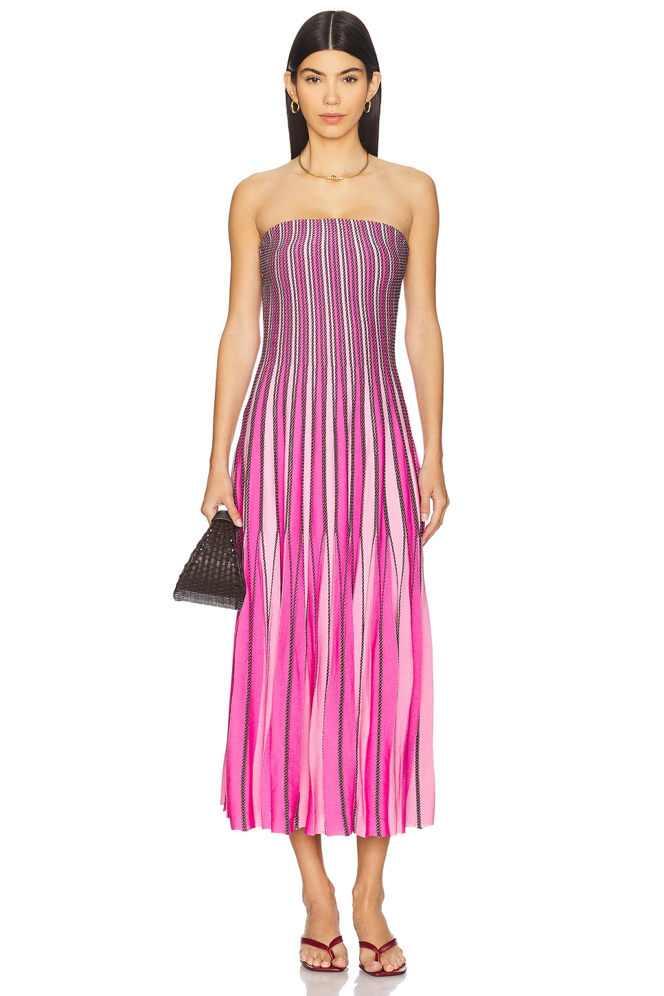 Платье миди Soleil Simkhai, berry multi
Платье миди Soleil Simkhai, berry multi