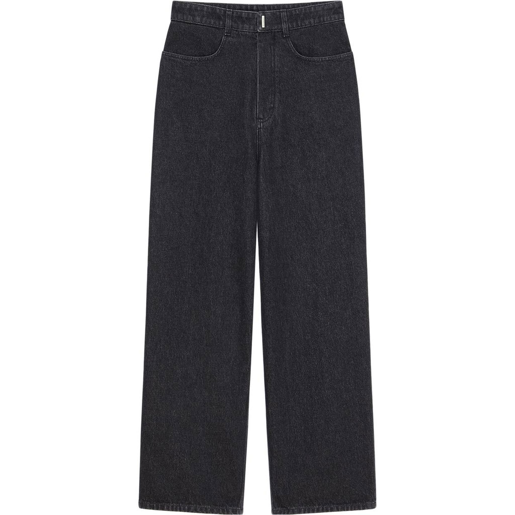 Джинсы Givenchy с широкими штанинами и логотипом на бляшке, черные
Джинсы Givenchy с широкими штанинами и логотипом на бляшке, черные